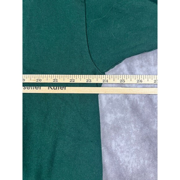 VINTAGE Santa Cruz Skateboards Men T-Shirt 2XL Green Y2K Logo Dot Adult Tee - Picture 5 of 6